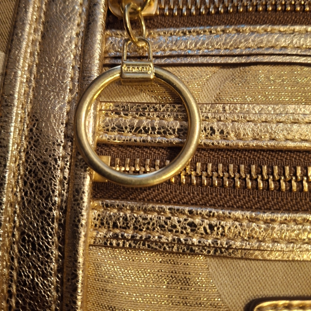 Coach Poppy 2009 Glam Tote Bag Pristine Condition - Picture 7 of 16